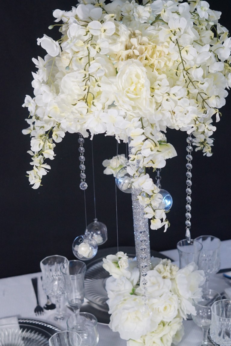 DIY Star Bright Wedding Centerpiece