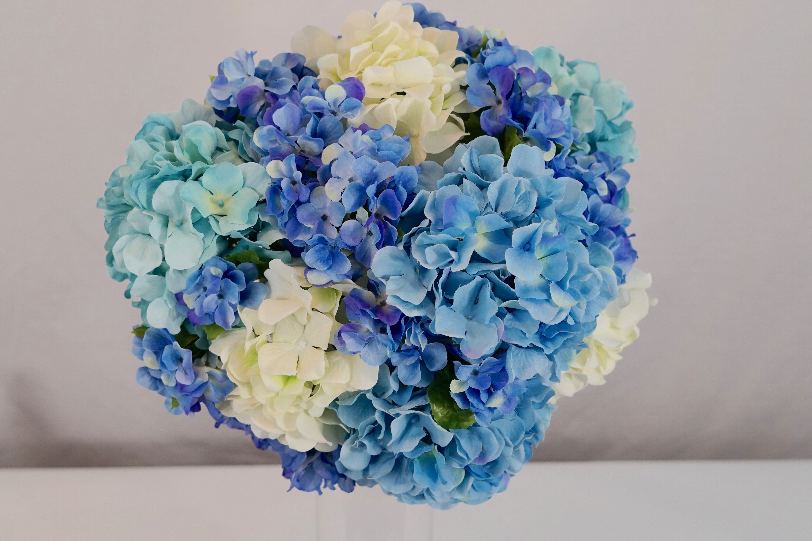 Blue Wedding Centerpiece