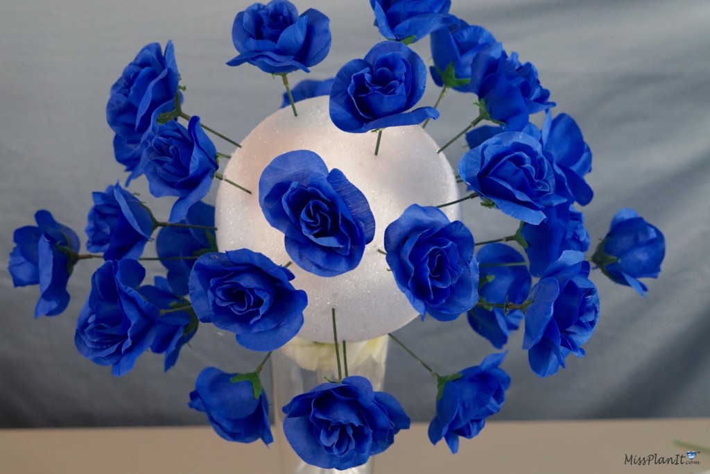 Blue Beauty Diy Tall Wedding Centerpiece