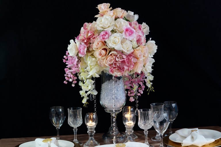 Ultimate Wow-Factor DIY Glam Wedding Centerpiece