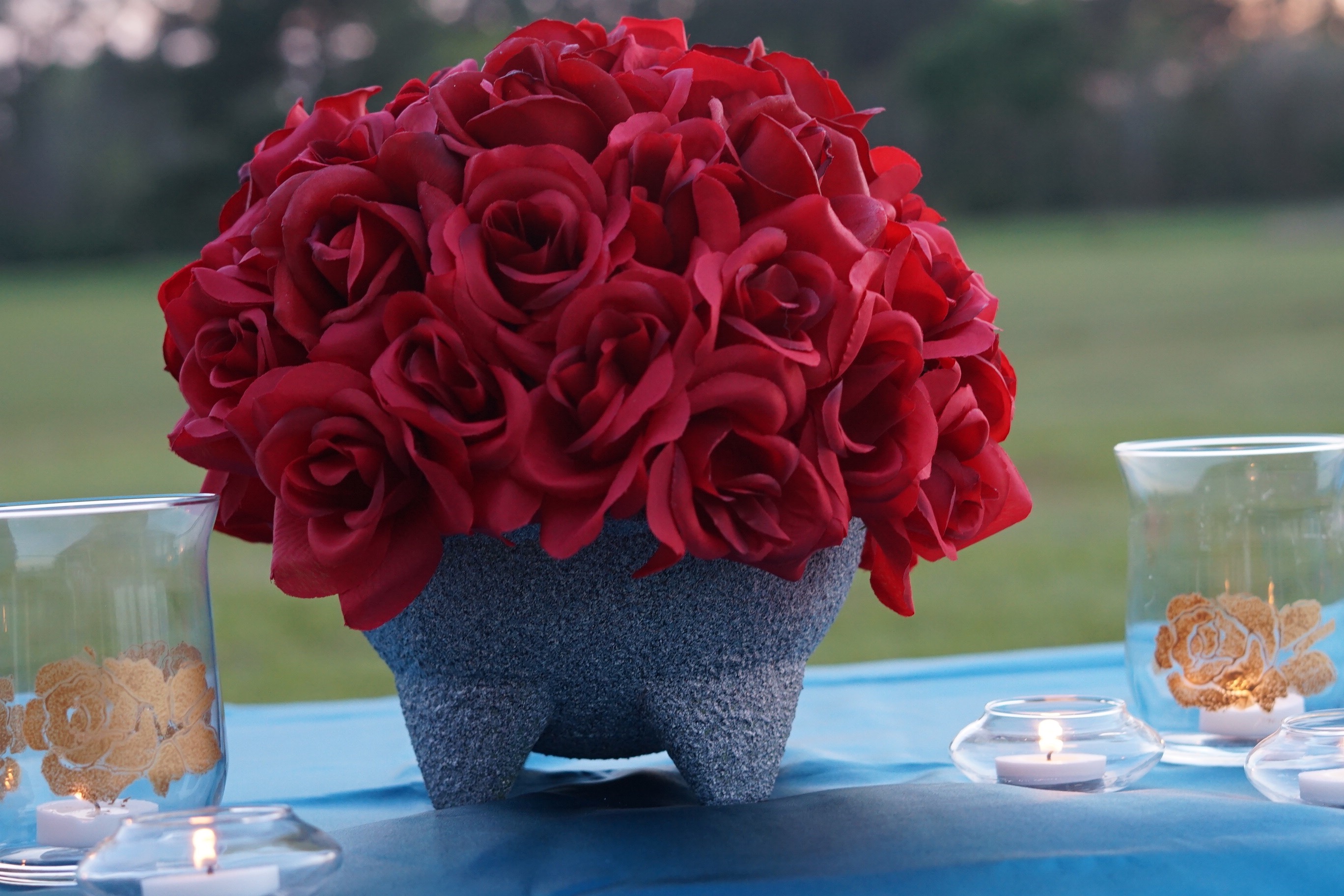 Red Centerpiece 1