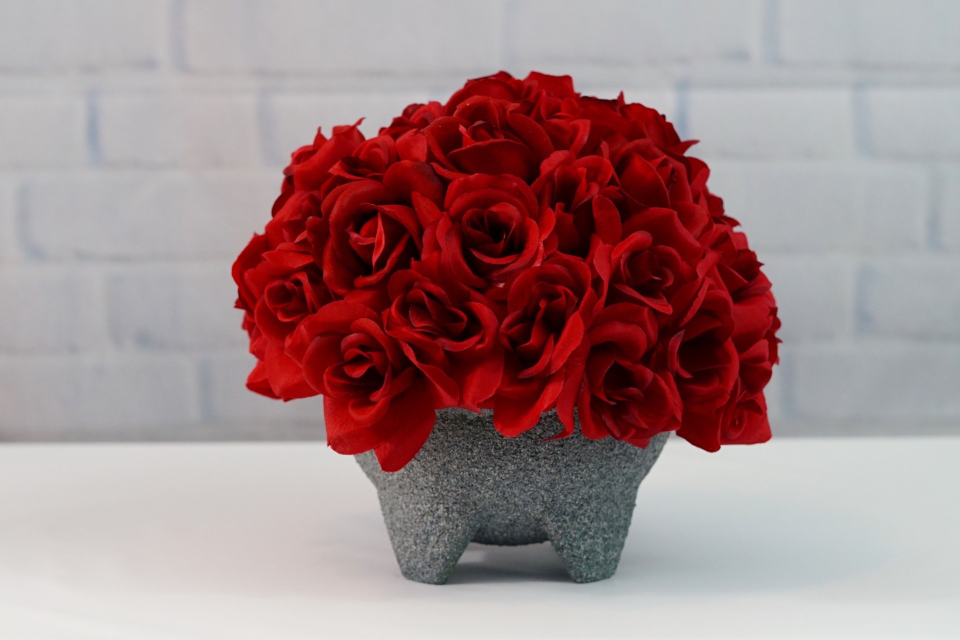 Southwestern Flair Red Rose DIY Wedding or Quincenera Centerpiece