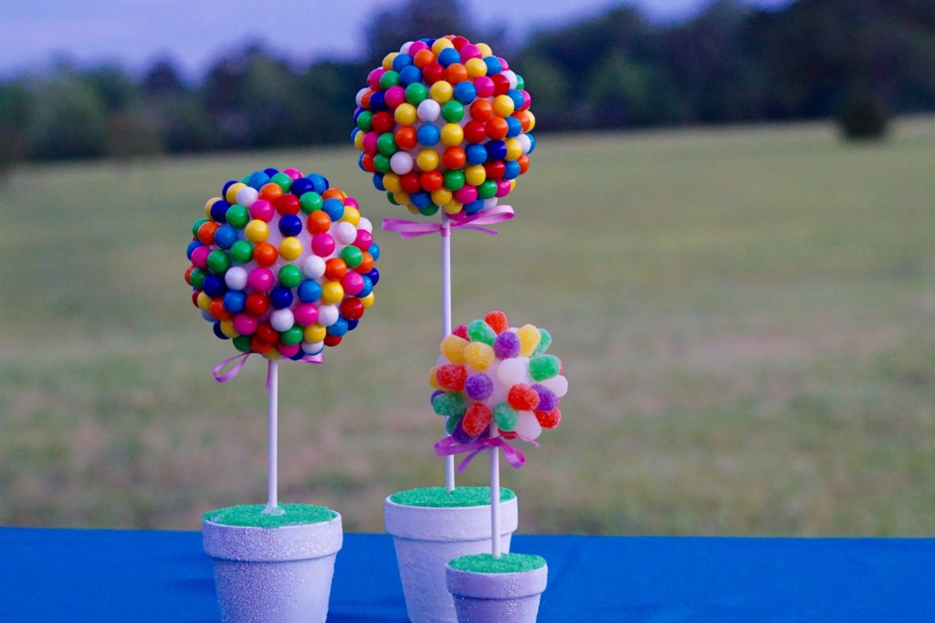 Candy Topiary Centerpiece