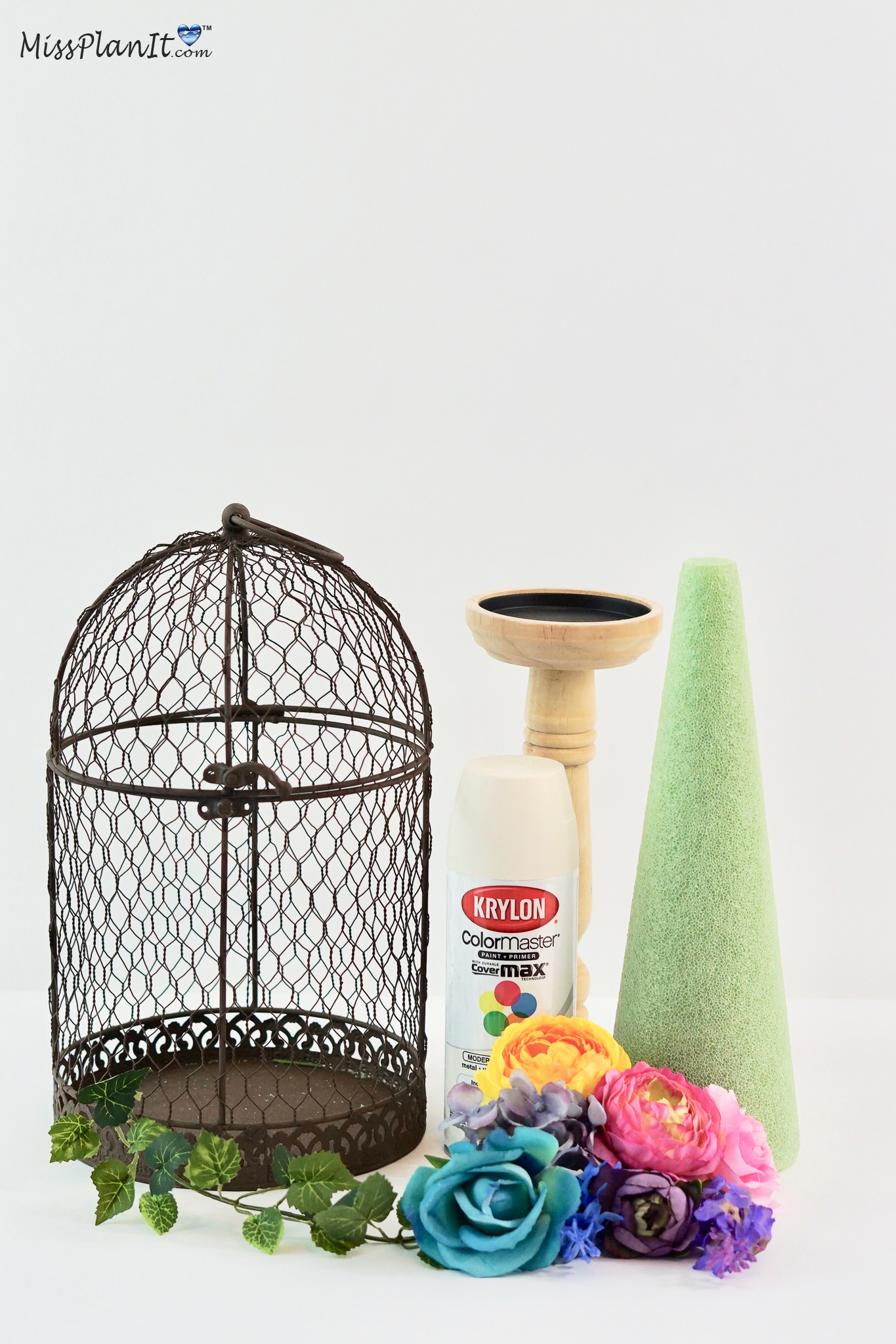 Birdcage Garden Wedding Centerpiece