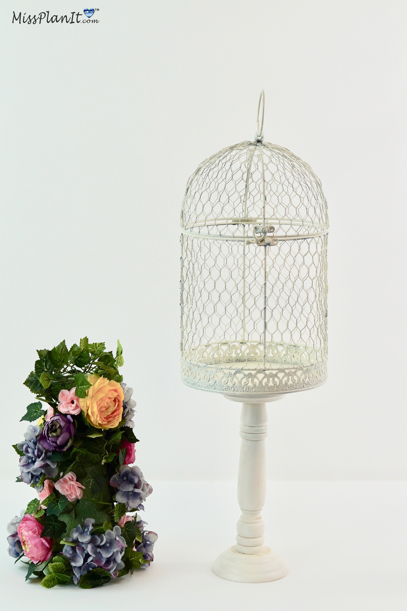 Birdcage Garden Wedding Centerpiece