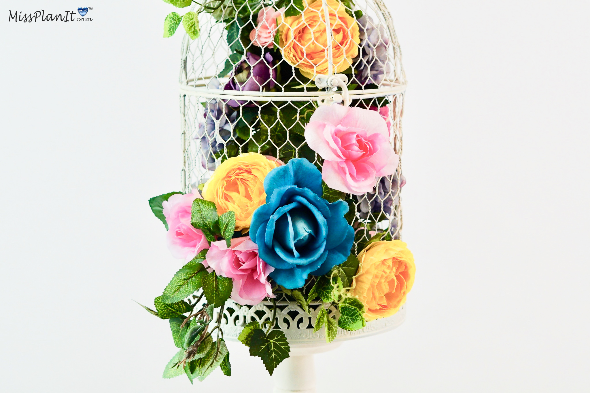 Birdcage Garden Wedding Centerpiece