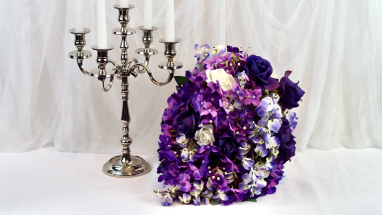 Whimsical Wisteria Bridal Bouquet