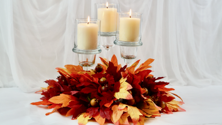 Fall Table Decor in 4 Easy Steps!