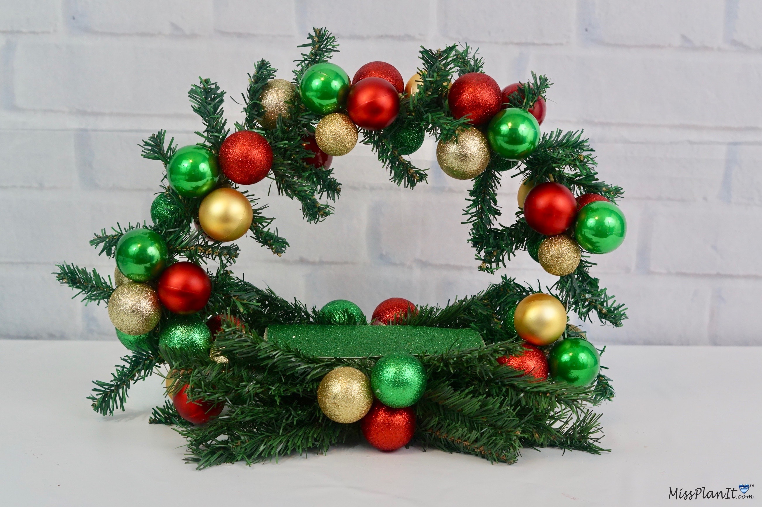 Christmas Wreath Centerpiece