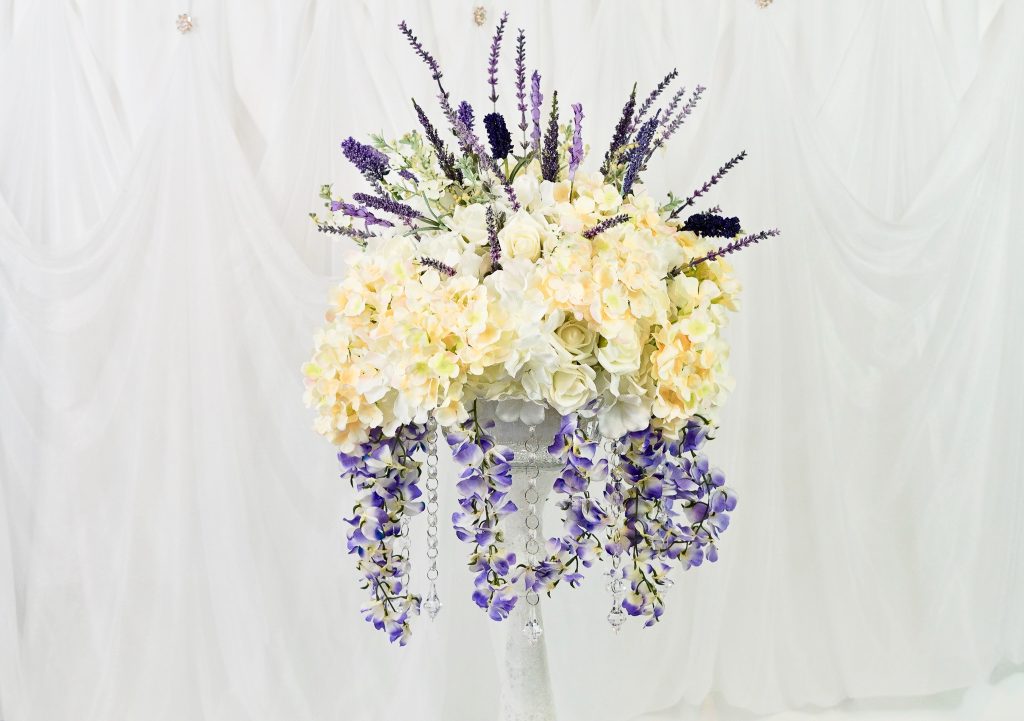 Lavender Wedding Centerpiece