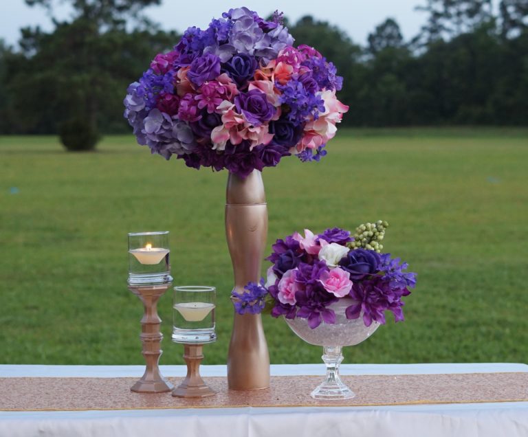 Dollar Tree Inspired Royal Elegant Centerpiece