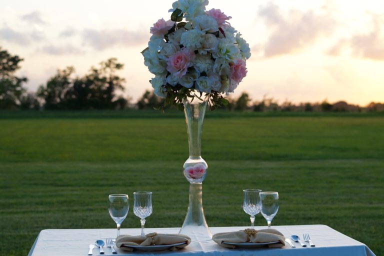 Romantic Wedding Centerpiece