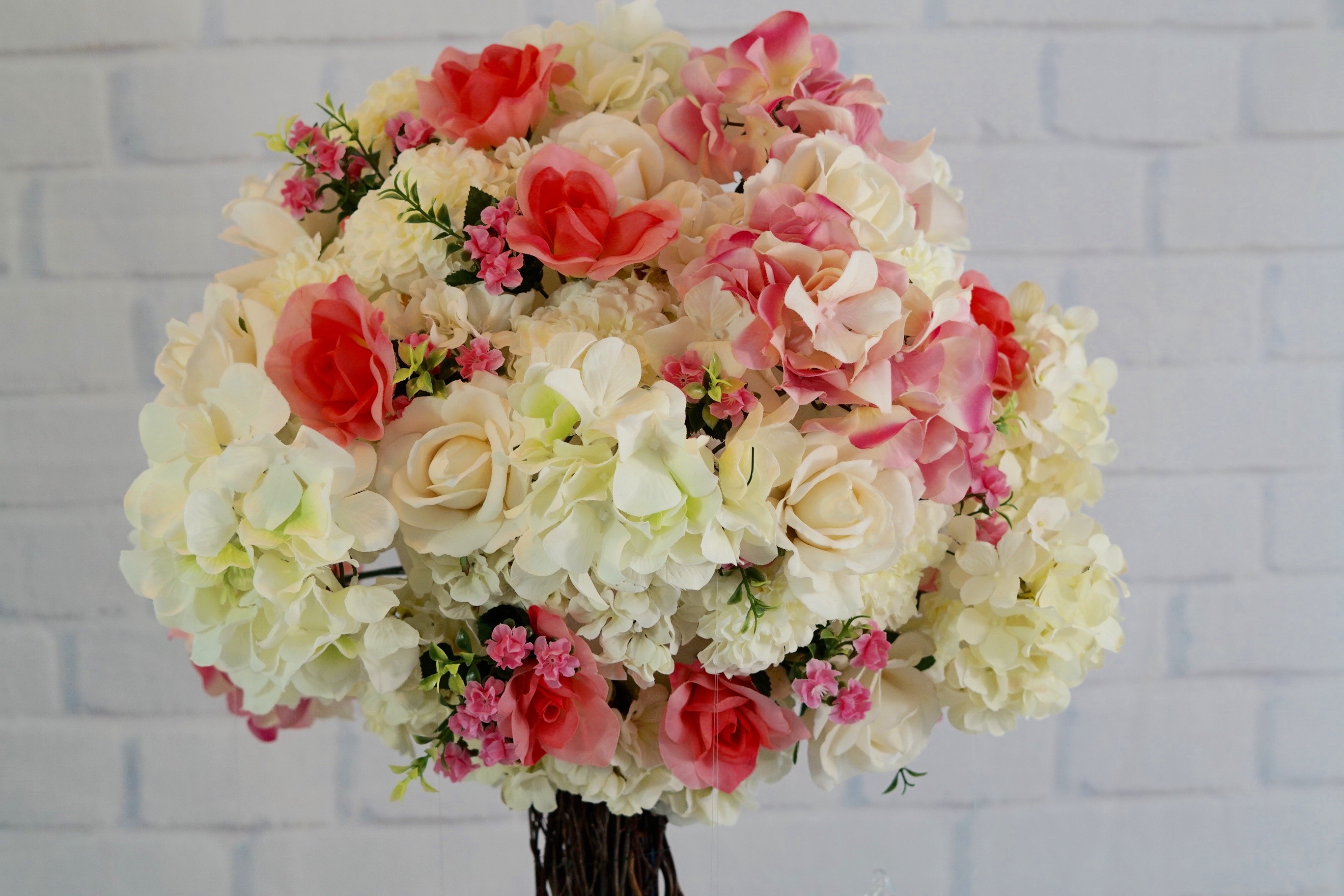 Pink Wedding Centerpiece