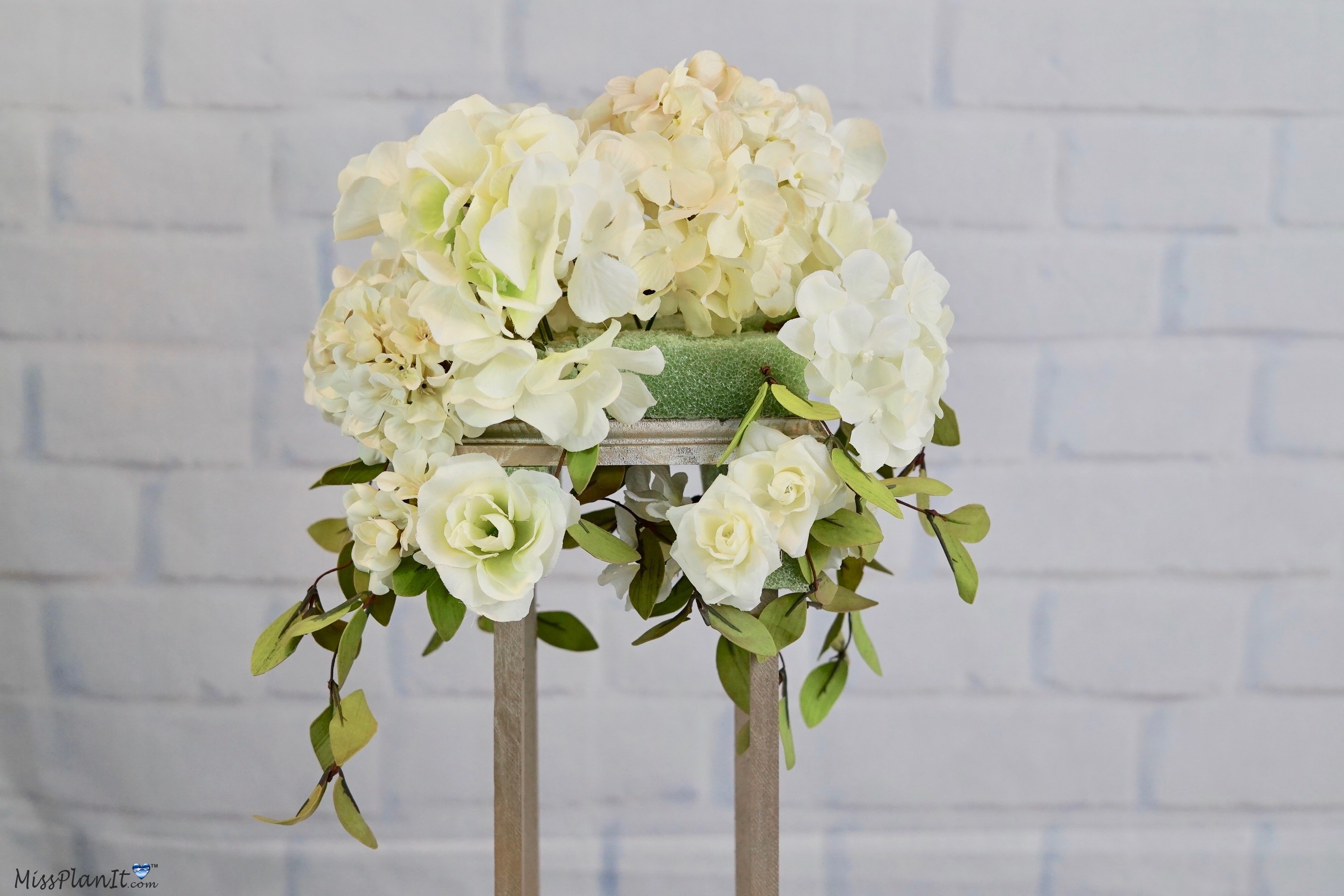 Gold Stand Wedding Centerpiece