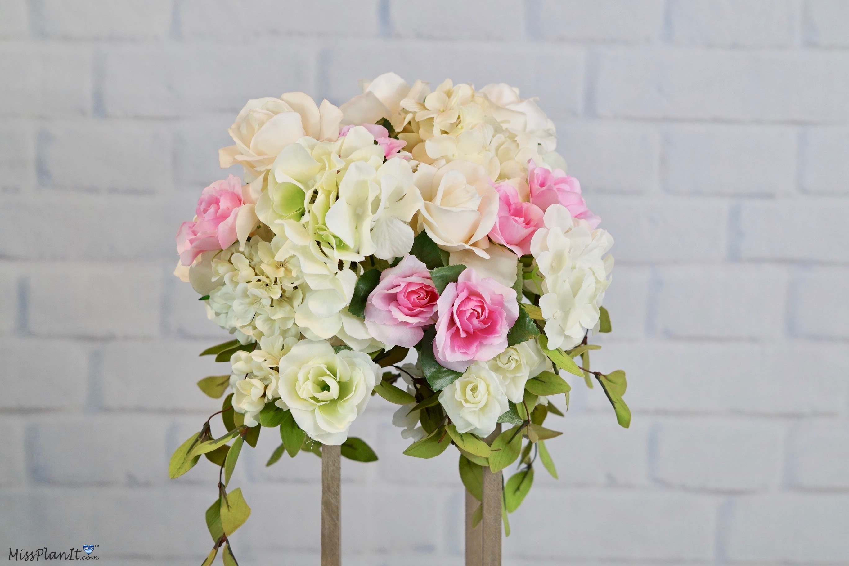 Gold Stand Wedding Centerpiece