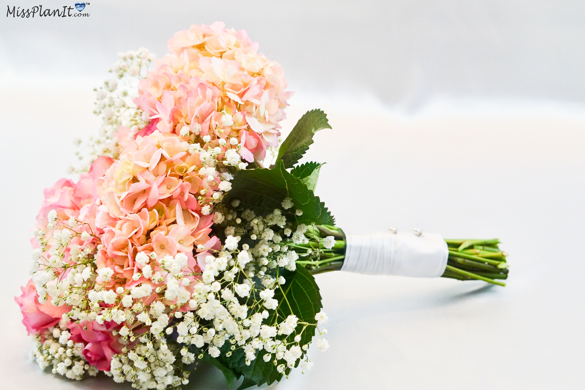 Vintage Fresh Flower Bridal Bouquet