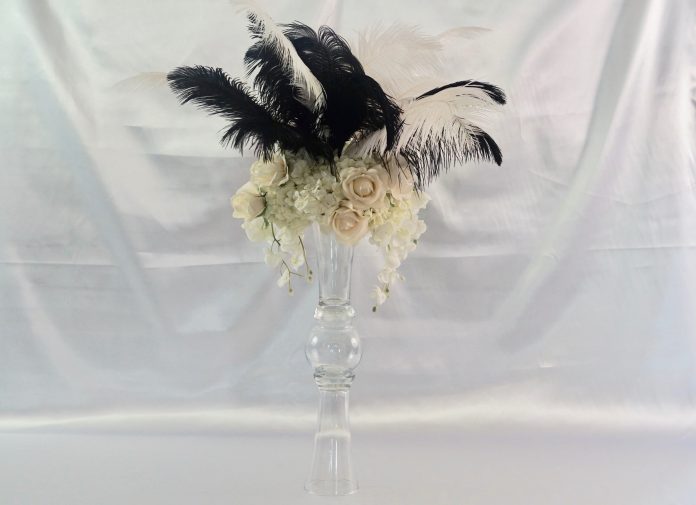 Feather Centerpiece