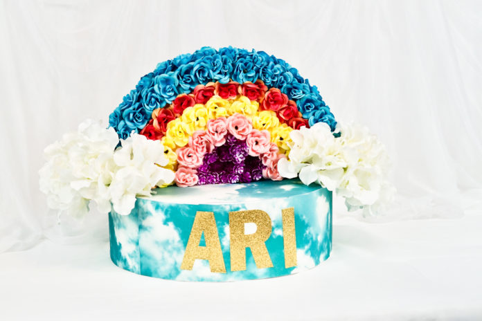 Rainbow Party Centerpiece