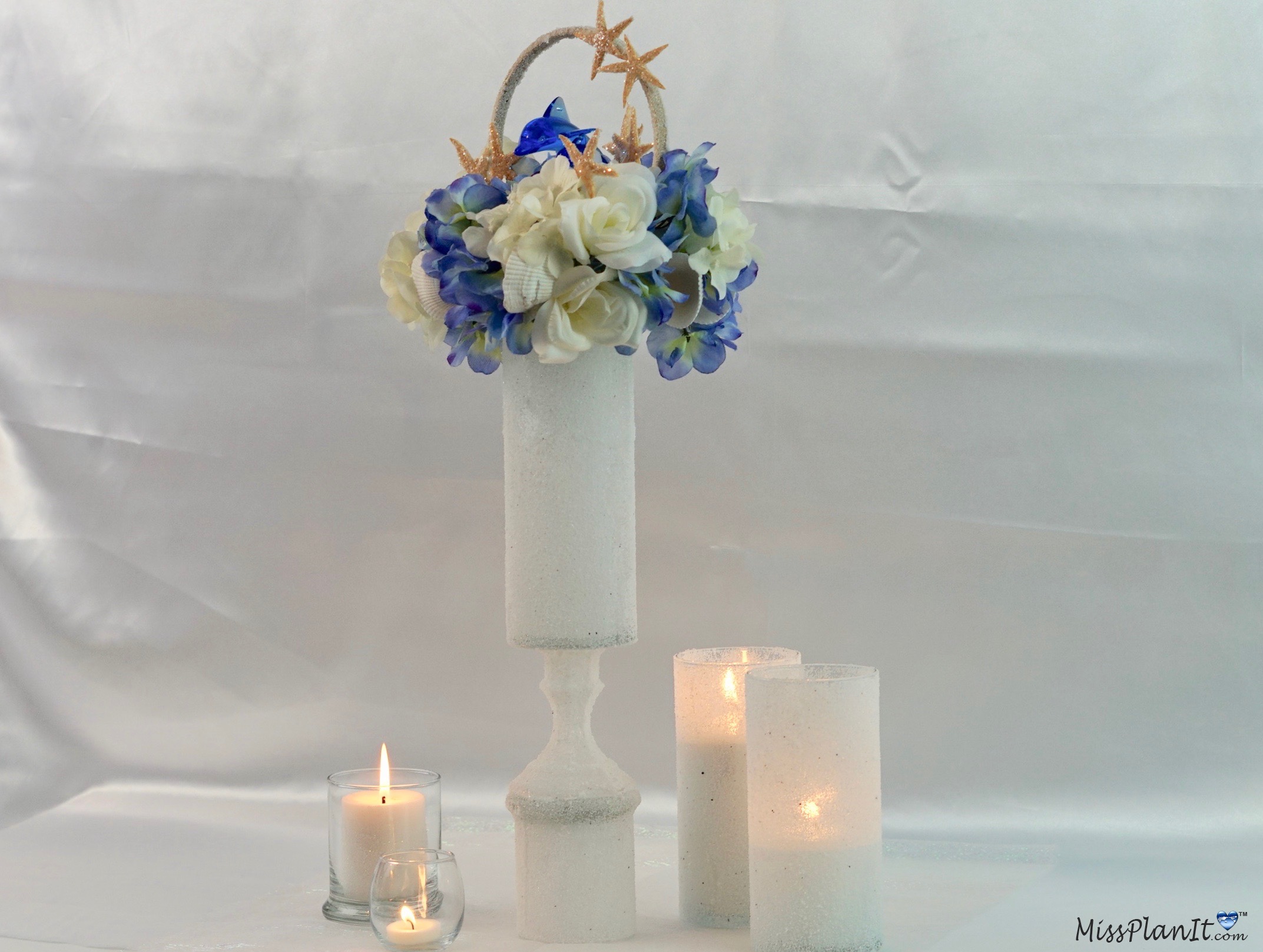 Dolphin Beach Wedding Centerpiece