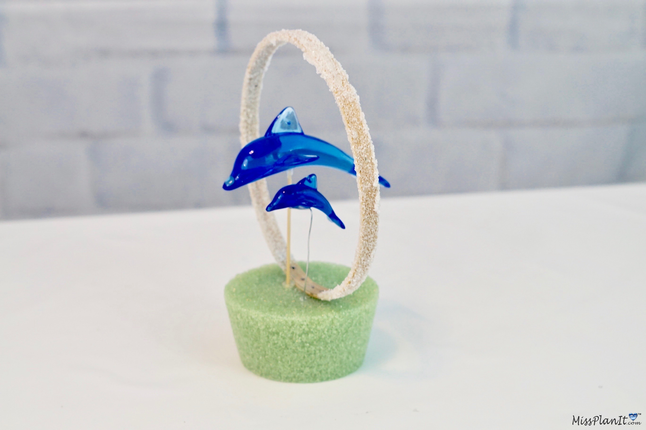 Dolphin Beach Wedding Centerpiece