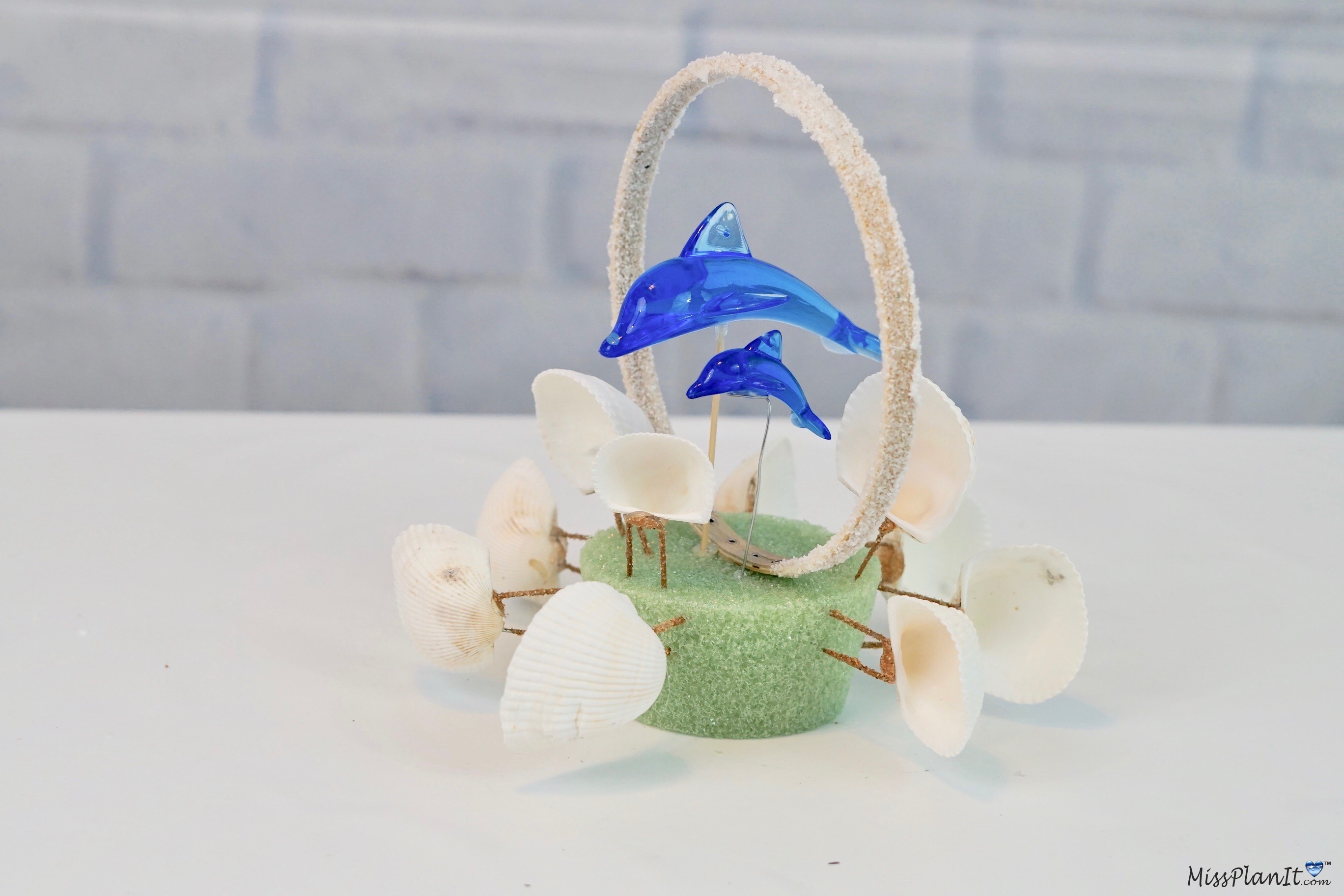 Dolphin Beach Wedding Centerpiece