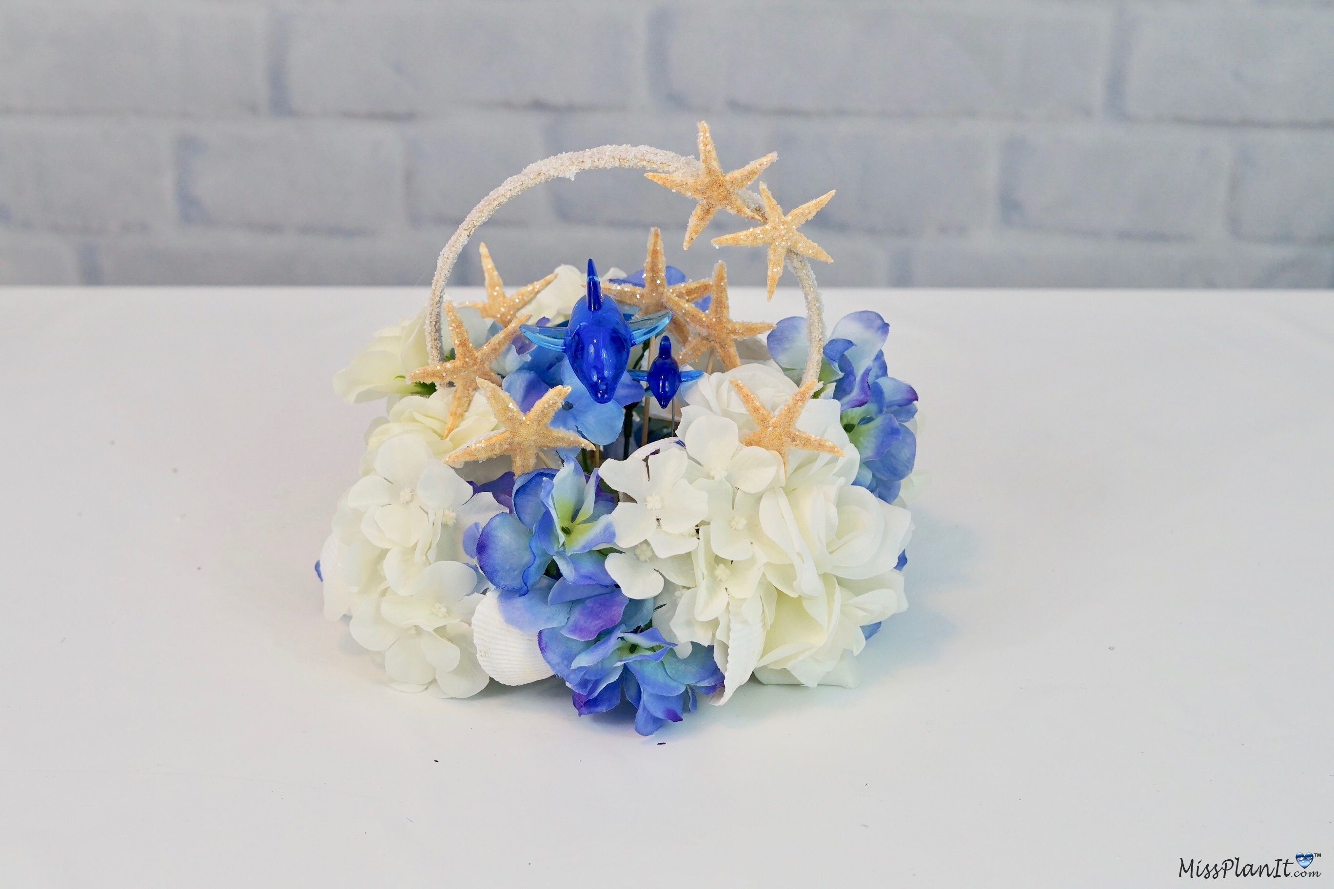 Dolphin Beach Wedding Centerpiece