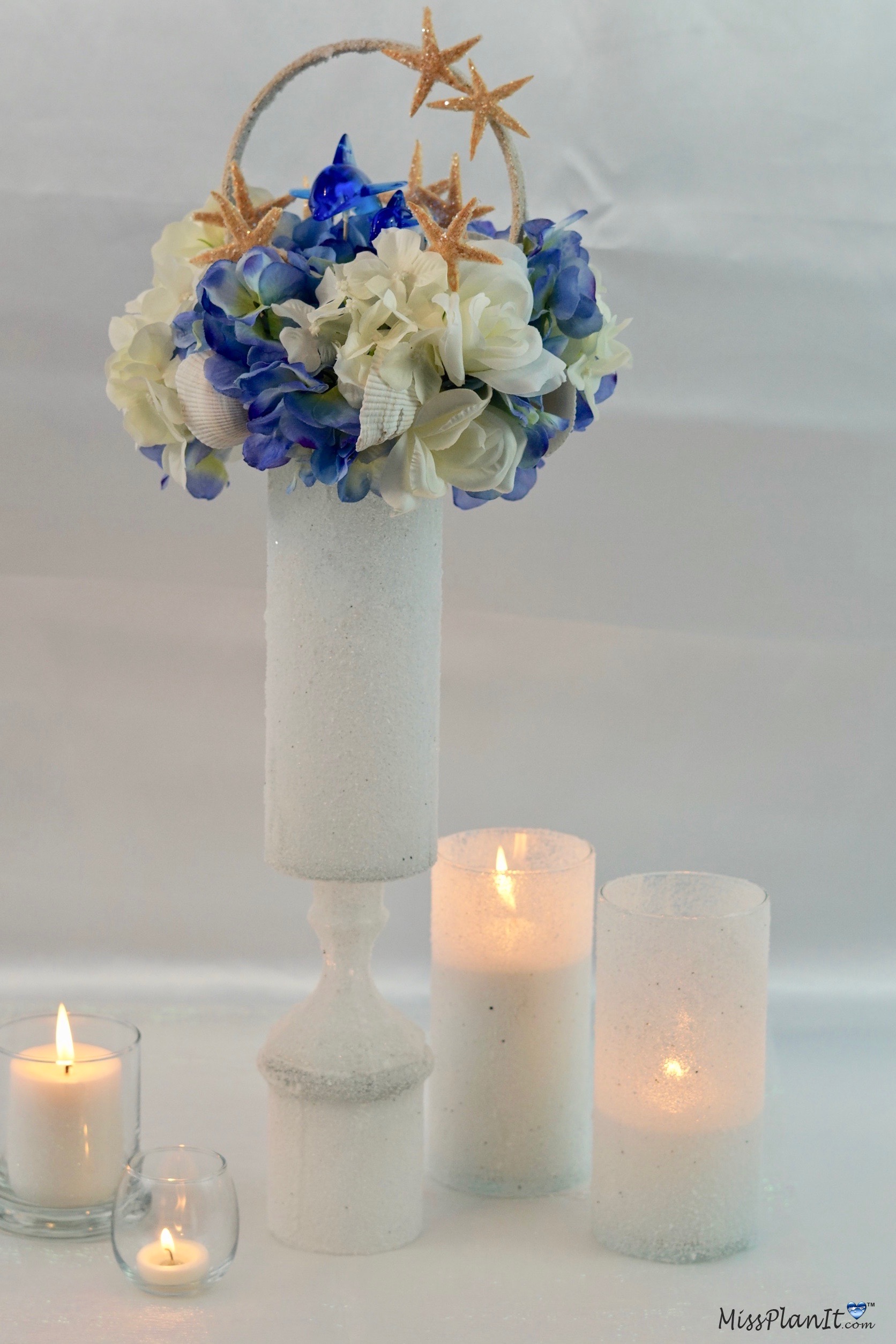 Dolphin Beach Wedding Centerpiece