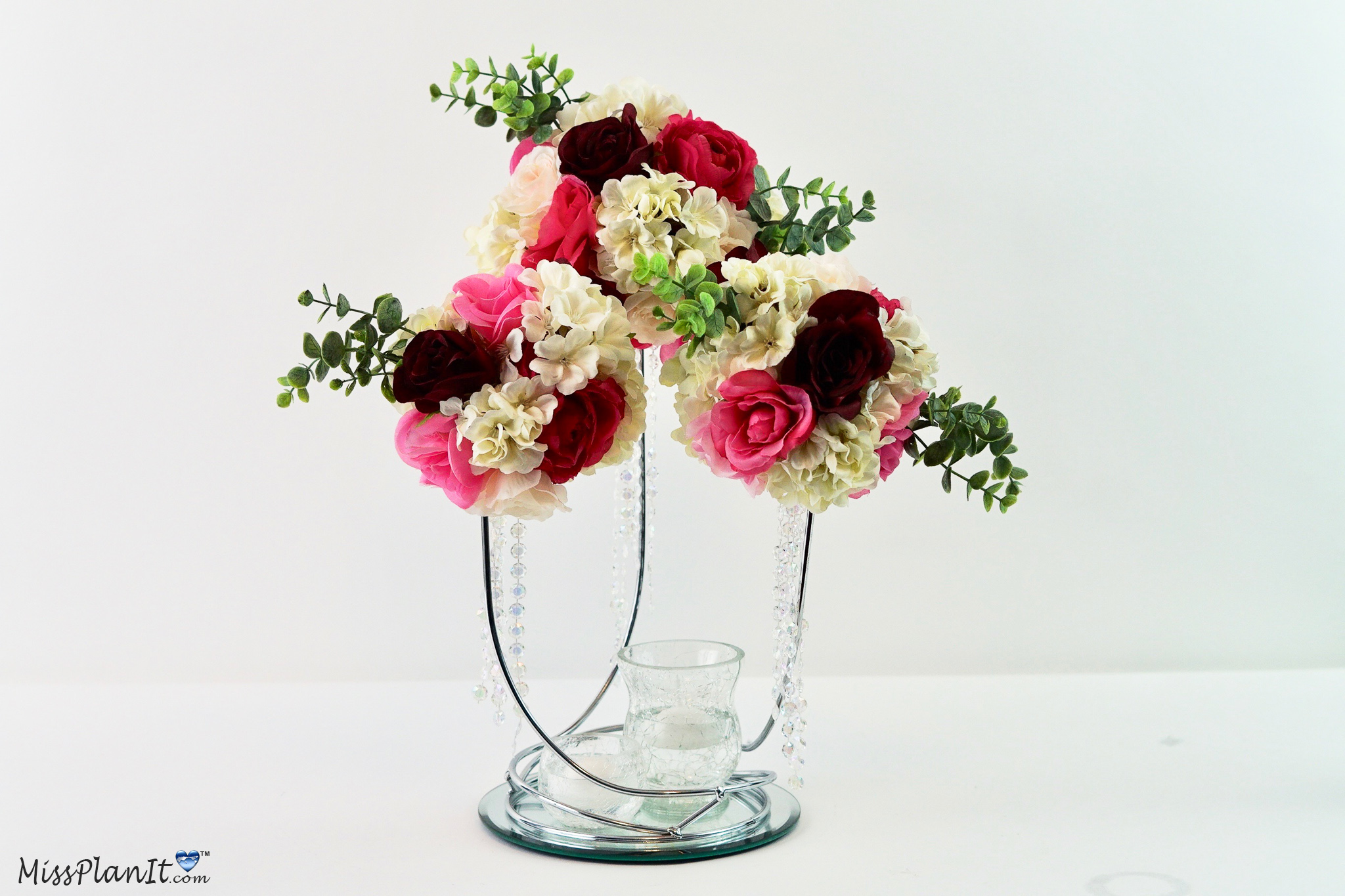 Elegant Chandelier Wedding Centerpiece