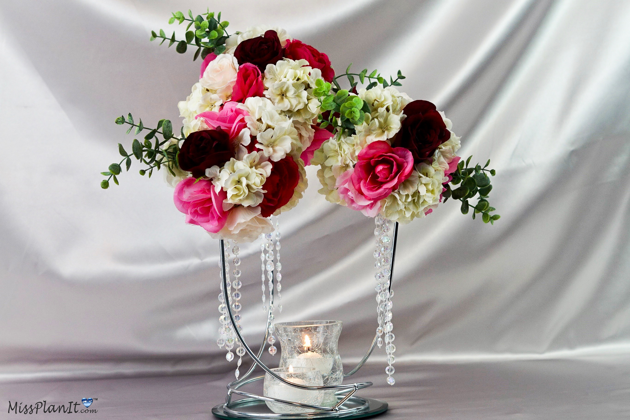 Elegant Chandelier Wedding Centerpiece