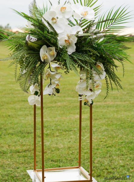 Tropical Wedding Centerpiece