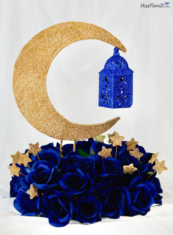 Starry Night Wedding Centerpiece