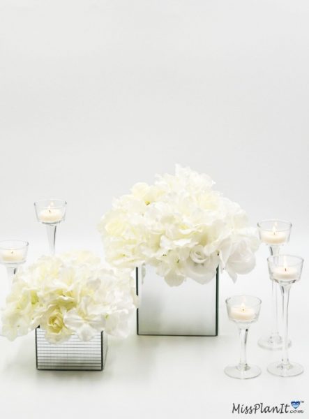 Glam Wedding Centerpiece