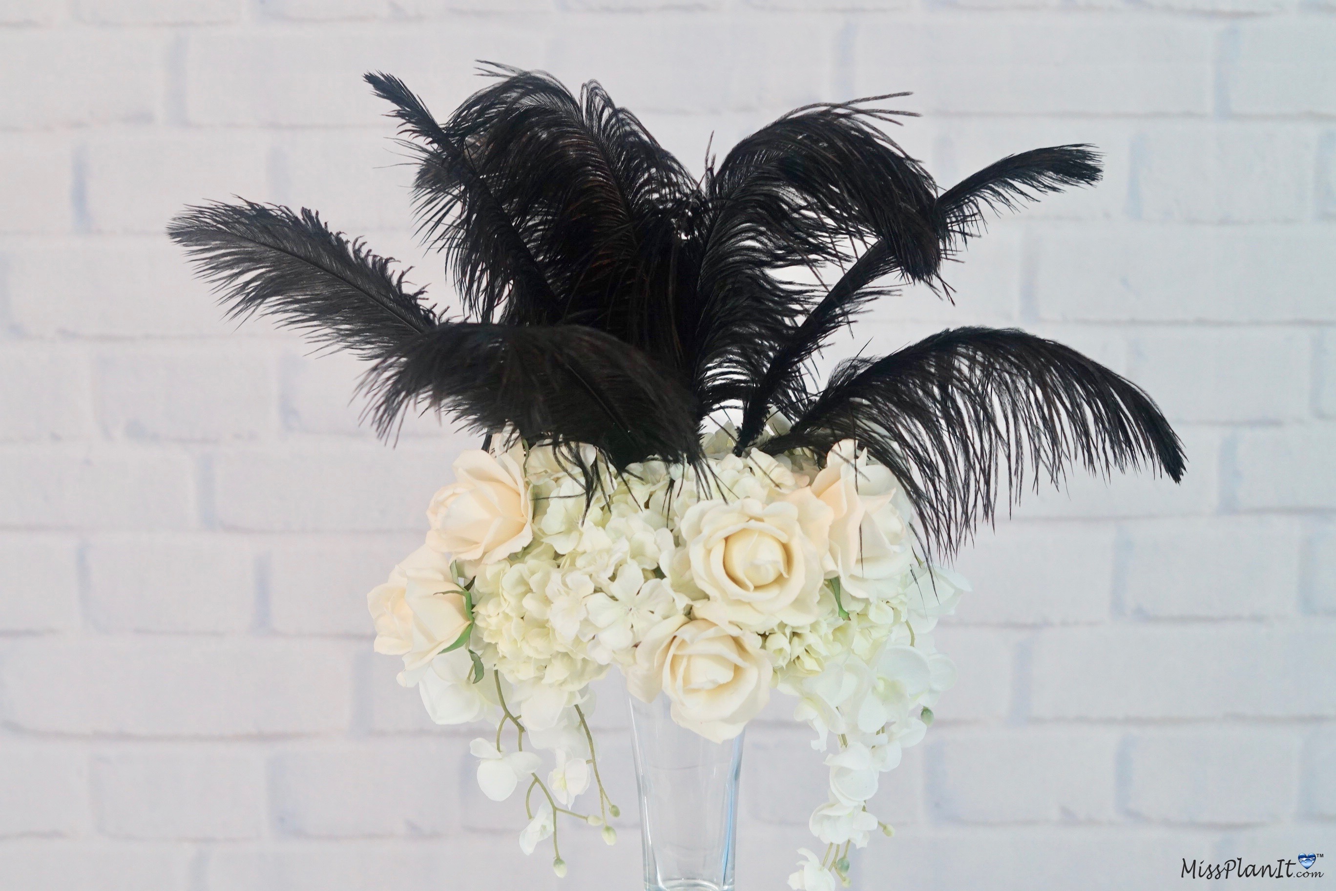 wedding centerpiece with feathers｜TikTok Search