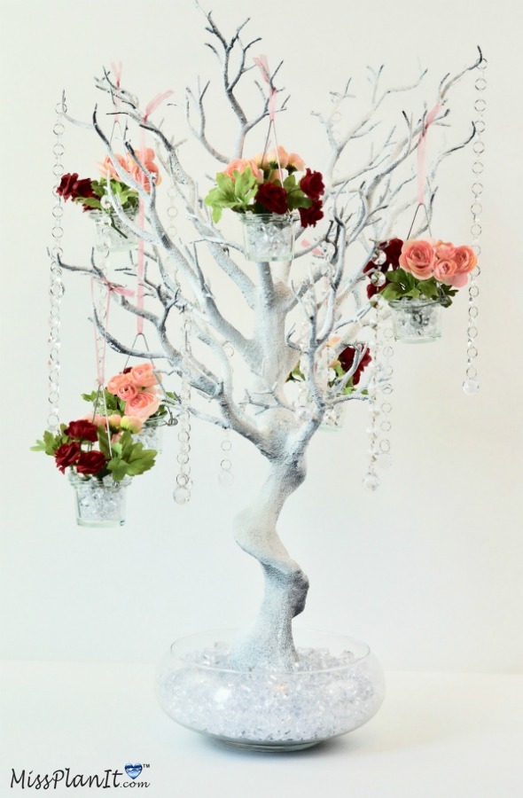 Glam Tree Wedding Centerpiece 7