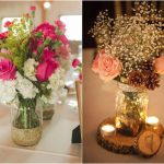 10 Beautiful Mason Jar Wedding Centerpieces on a Budget