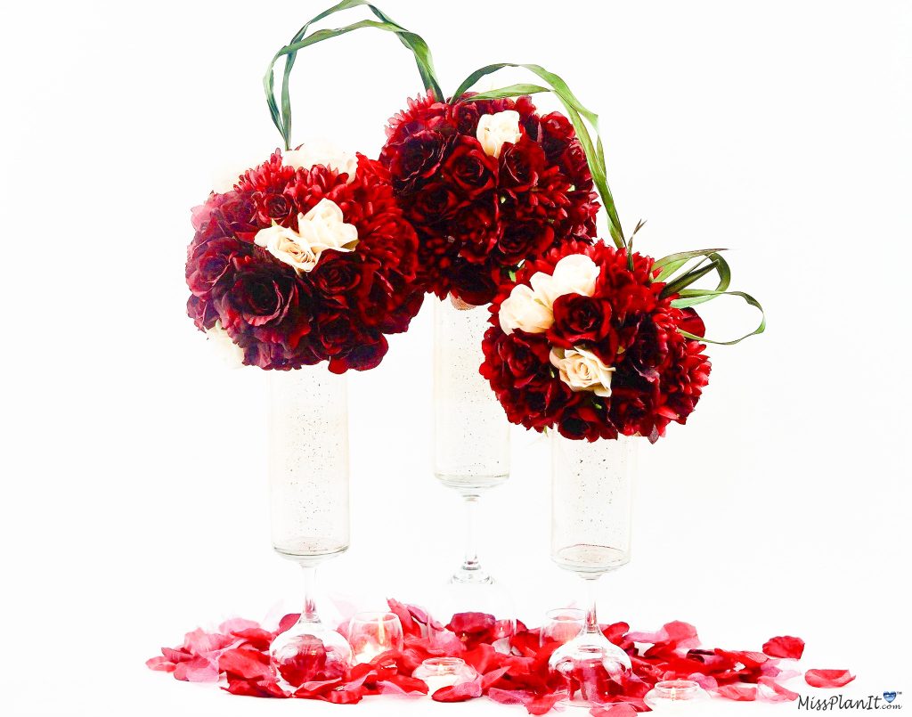 Rose Wedding Centerpiece 13-2