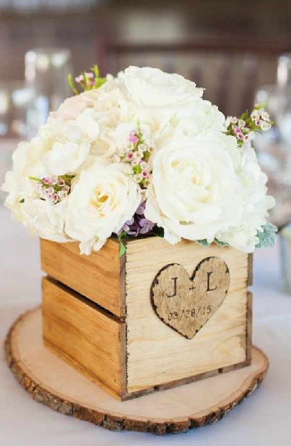 Rustic Wedding Centerpieces