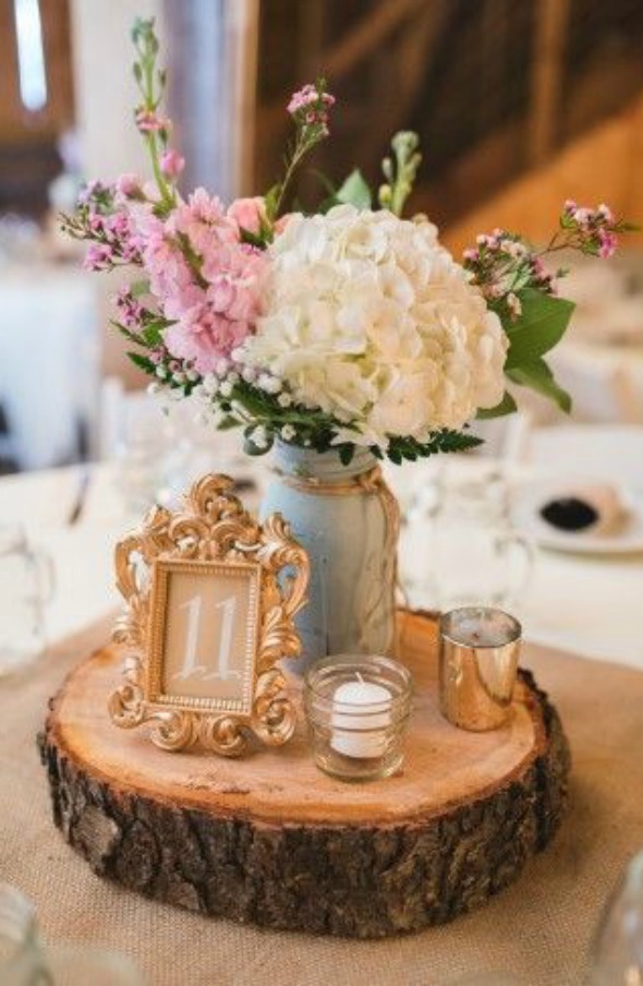 Rustic Wedding Centerpieces