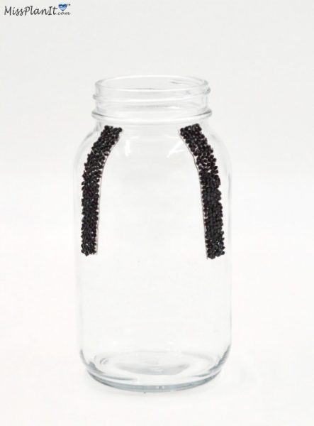 Gatsby Roaring 20’s Mason Jar Party Centerpiece