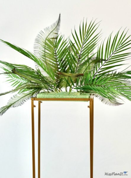 Tropical Wedding Centerpiece