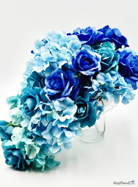 Something Blue Wedding Bouquet