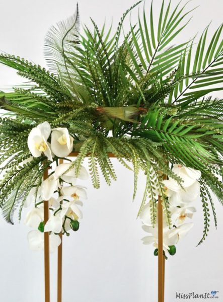 Tropical Wedding Centerpiece