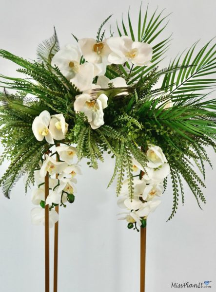 Tropical Wedding Centerpiece