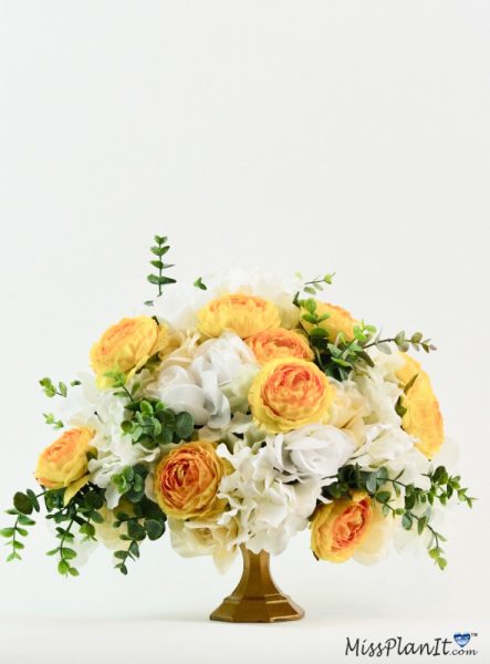 Yellow Wedding Centerpiece