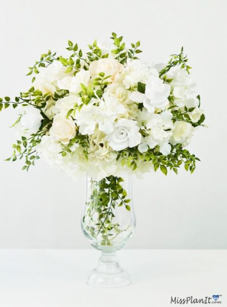 Elegant Rose Wedding Centerpiece