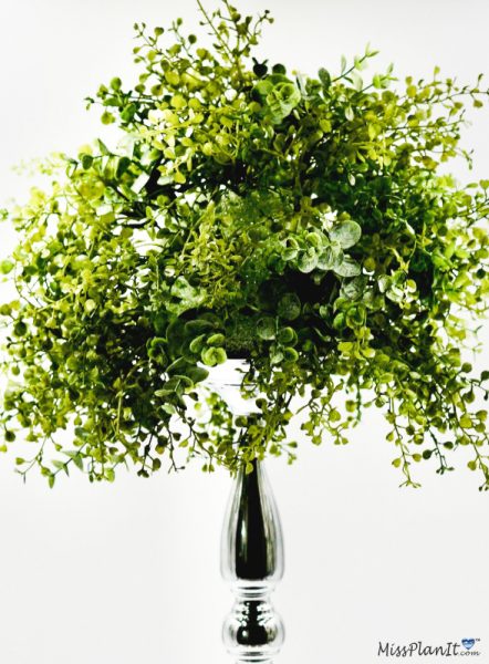 Greenery Candlestick Wedding Centerpiece