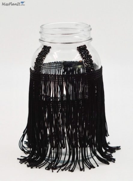 Gatsby Roaring 20’s Mason Jar Party Centerpiece