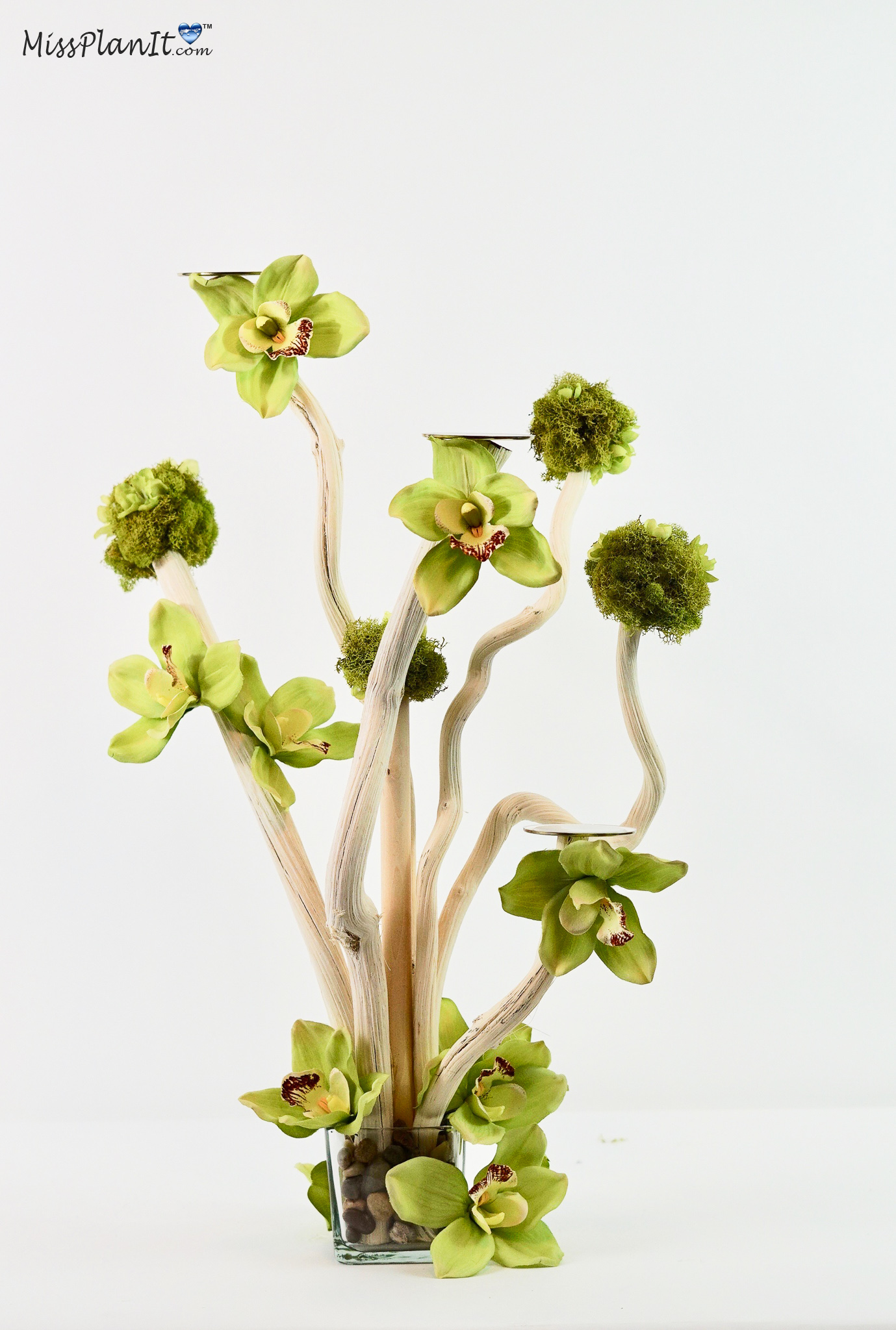 Tall Driftwood Rustic Wedding Centerpiece