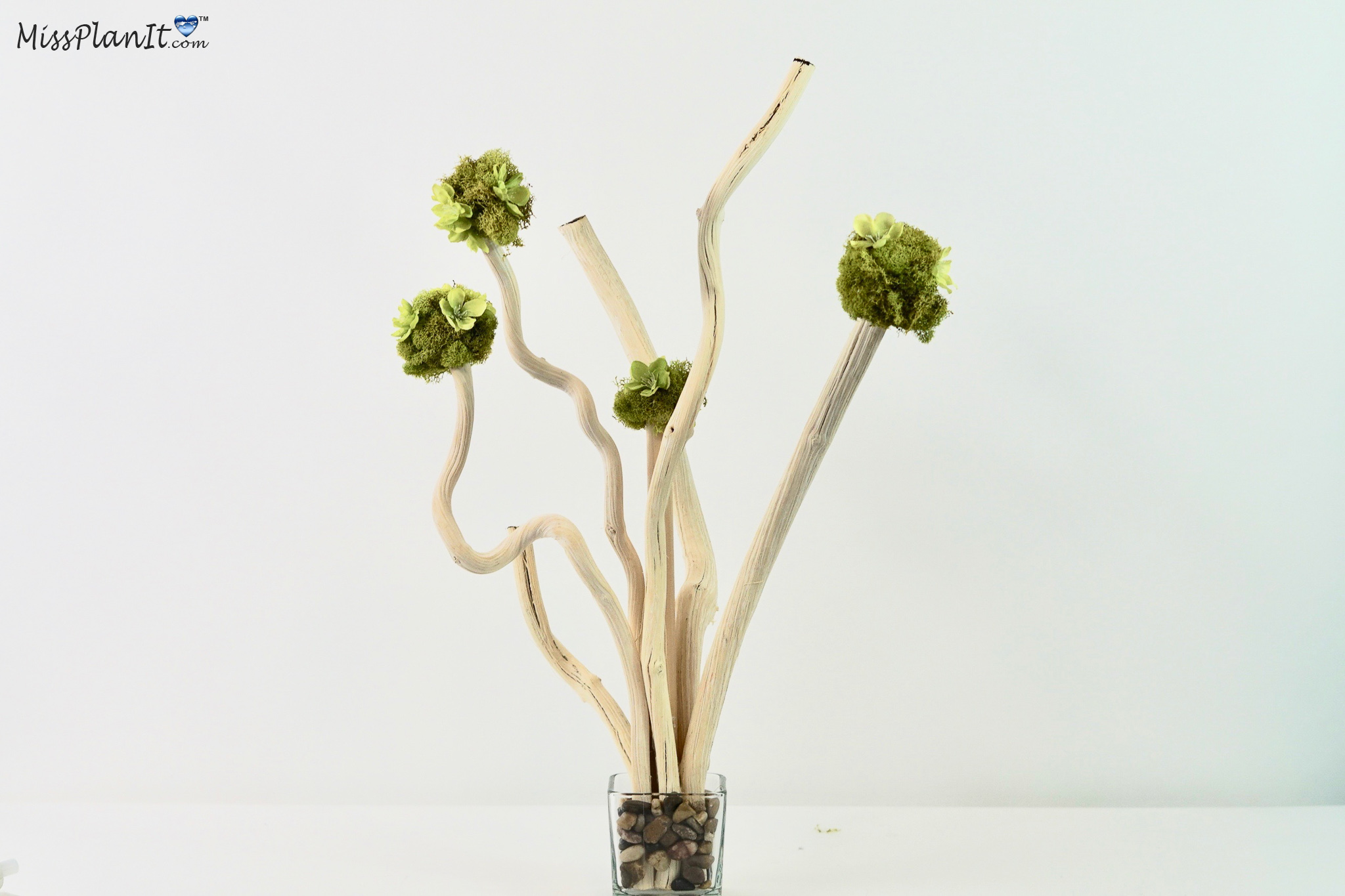 Tall Driftwood Rustic Wedding Centerpiece