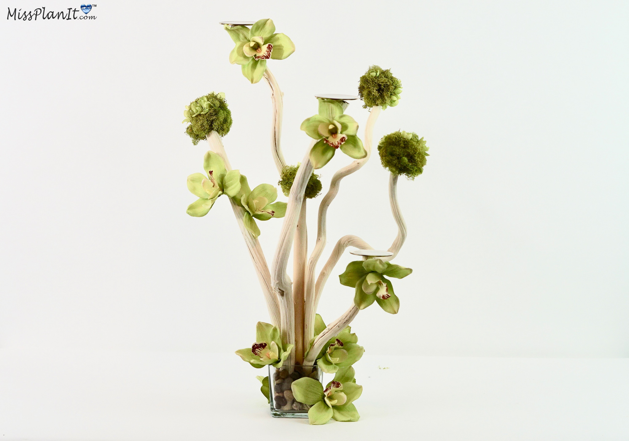 Tall Driftwood Rustic Wedding Centerpiece